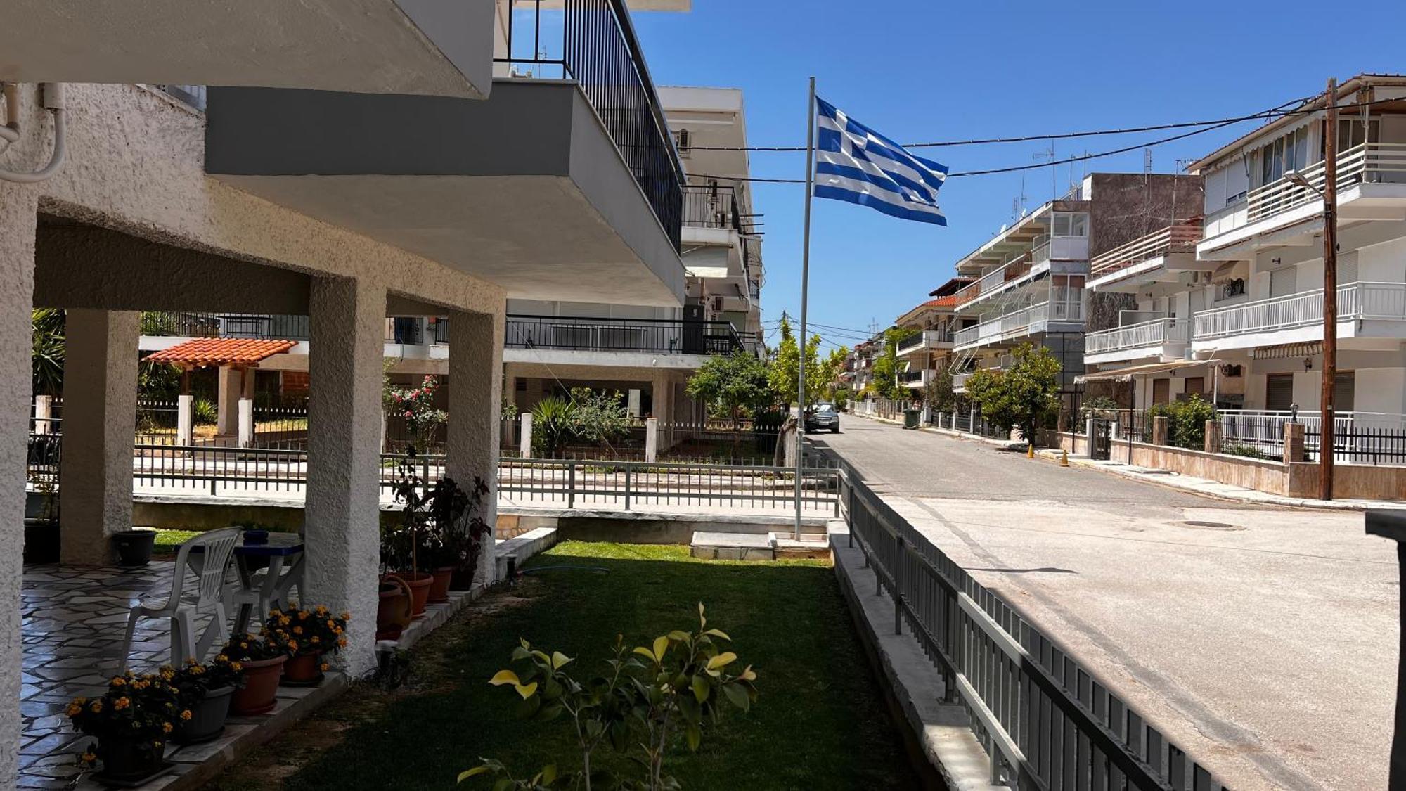 Villa California Paralia Dionysiou Bagian luar foto